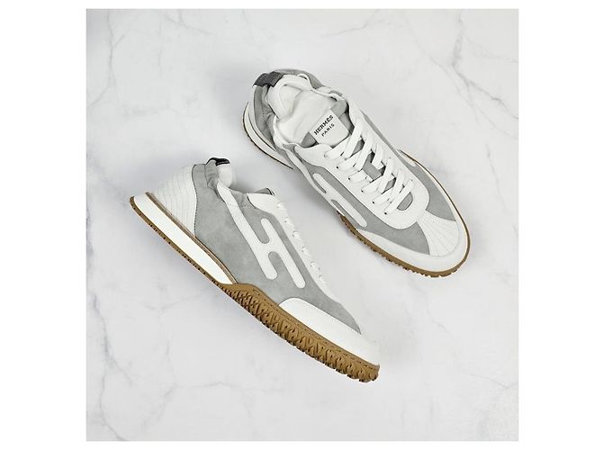 Hermès Zapatillas Jet para hombre Castaño - vista 11