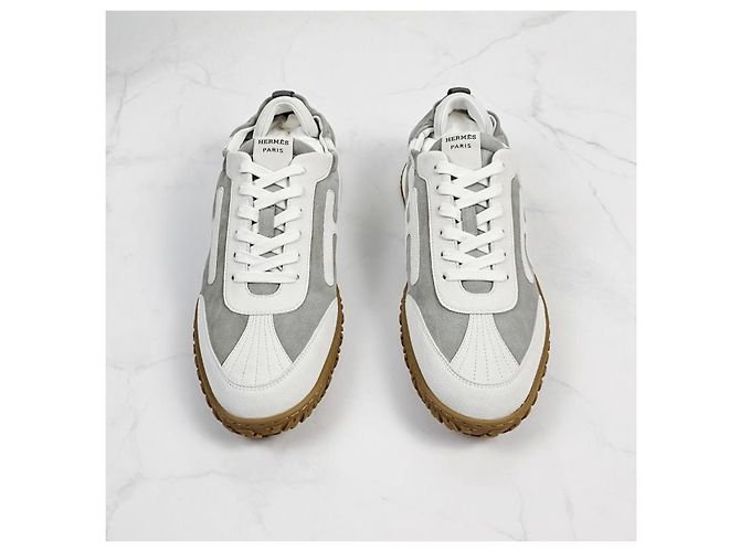 Hermès Zapatillas Jet para hombre Castaño - vista 8