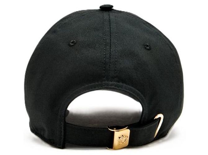 Versace Bestickte Baseballkappe Schwarz - Ansicht 5