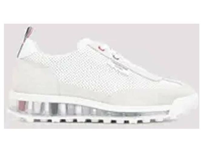 Thom Browne Calf Leather Clear Sole Tech Runner - view 4