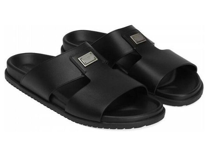 Dolce & Gabbana Sandali da uomo neri - vista 3