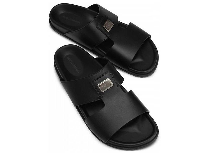 Dolce & Gabbana Sandali da uomo neri - vista 5