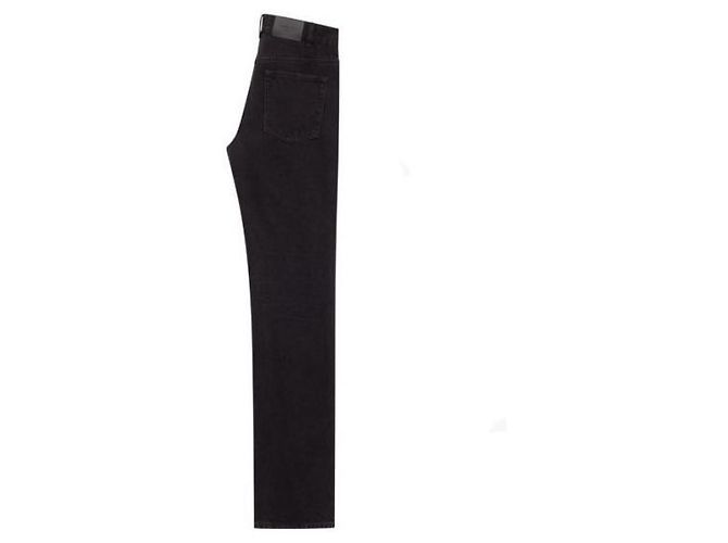 Saint Laurent Straight Black Denim Jeans - Ansicht 4