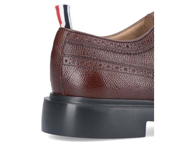 Thom Browne Classic Long Wing Brogue Gummisohle - Ansicht 6