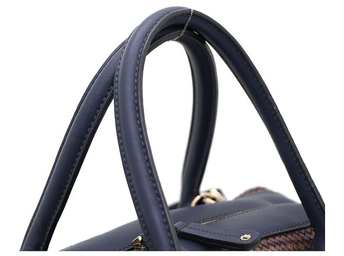 Tod's Borsa Tote Media e Borsa a Spalla D-Style Blu - vista 4