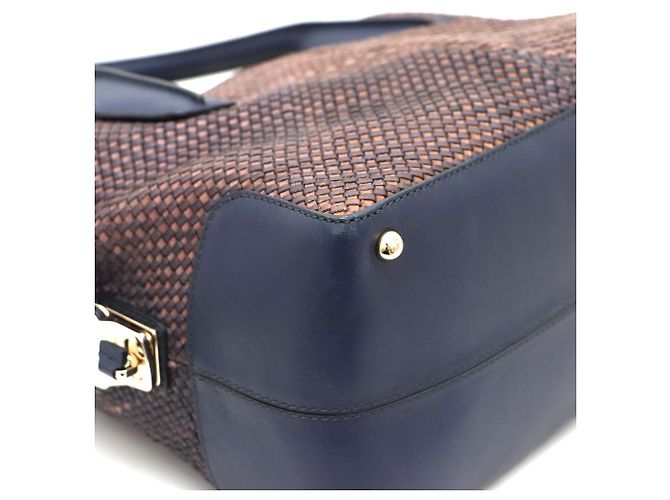 Tod's Borsa Tote Media e Borsa a Spalla D-Style Blu - vista 5