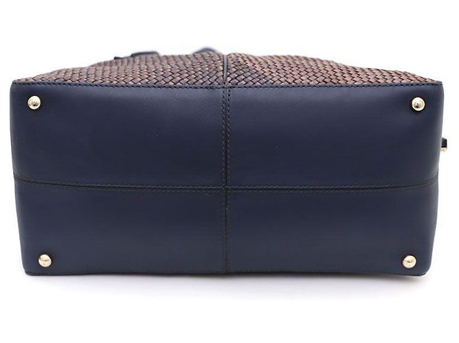 Tod's Borsa Tote Media e Borsa a Spalla D-Style Blu - vista 6