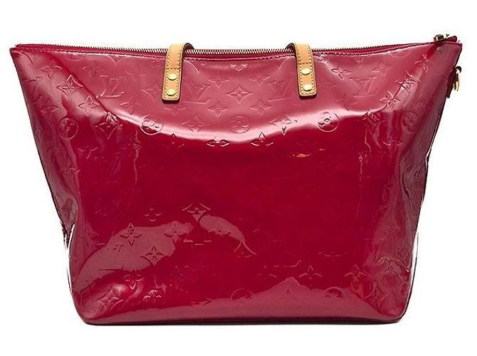 Louis Vuitton Vernis Bellevue GM Rouge - vue 3