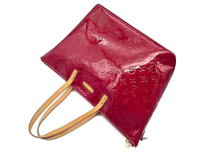 Louis Vuitton Vernis Bellevue GM Rouge - vue 4