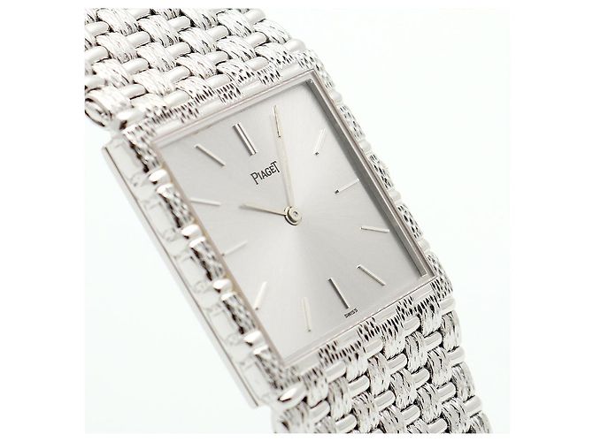 Piaget Vintage Weißgold Armbanduhr Medium Unisex Manuell - Ansicht 11