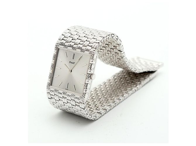 Piaget Vintage Weißgold Armbanduhr Medium Unisex Manuell - Ansicht 16