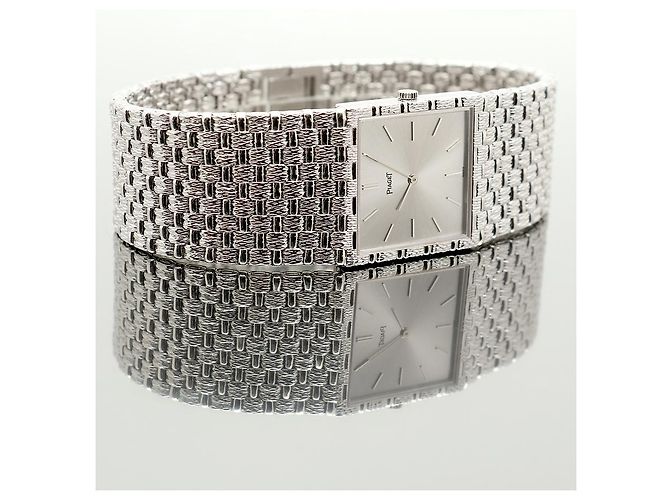 Piaget Vintage Weißgold Armbanduhr Medium Unisex Manuell - Ansicht 19