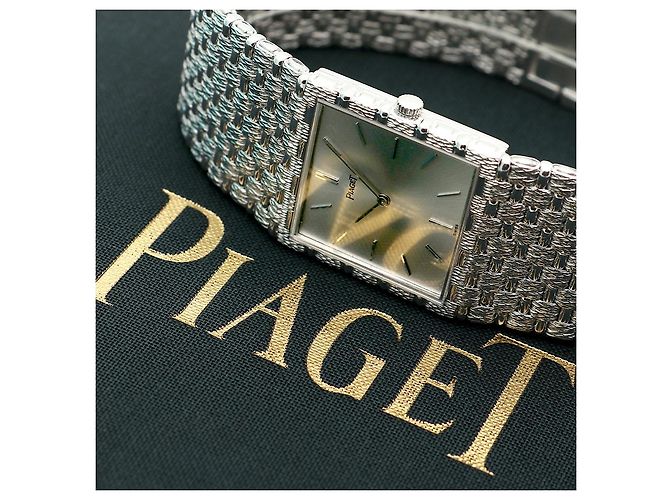 Piaget Vintage Weißgold Armbanduhr Medium Unisex Manuell - Ansicht 2