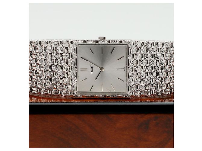 Piaget Vintage Weißgold Armbanduhr Medium Unisex Manuell - Ansicht 25