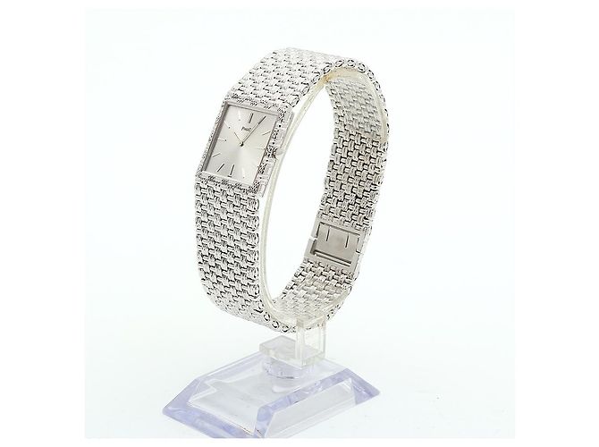 Piaget Vintage Weißgold Armbanduhr Medium Unisex Manuell - Ansicht 4