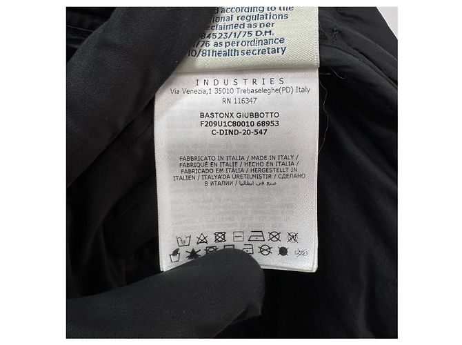 Moncler Genius Fragment Long Down Coat Black - view 10