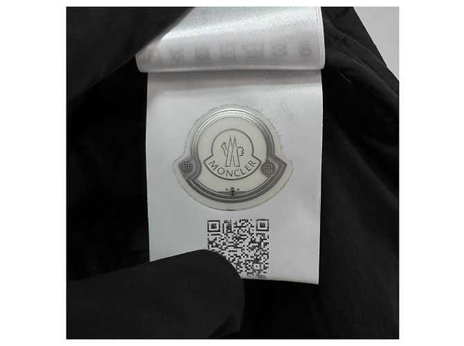 Moncler Genius Fragment Long Down Coat Black - view 11