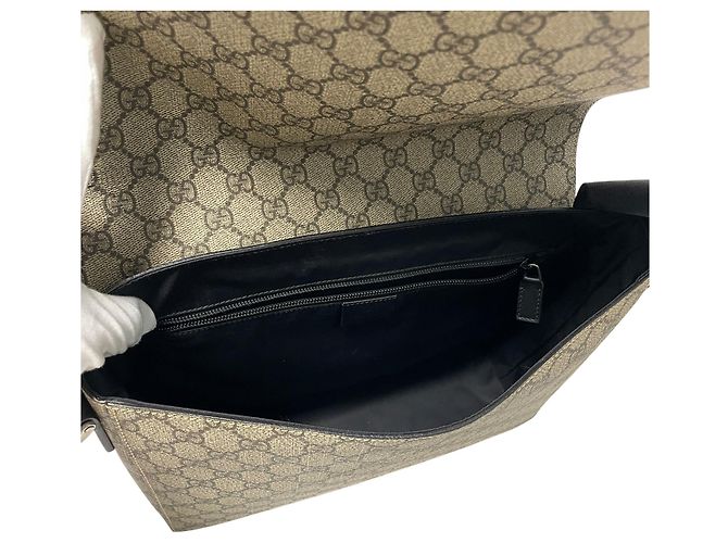 Gucci Borsa a tracolla GG Supreme a tre strisce Crossbody Multicolore - vista 5