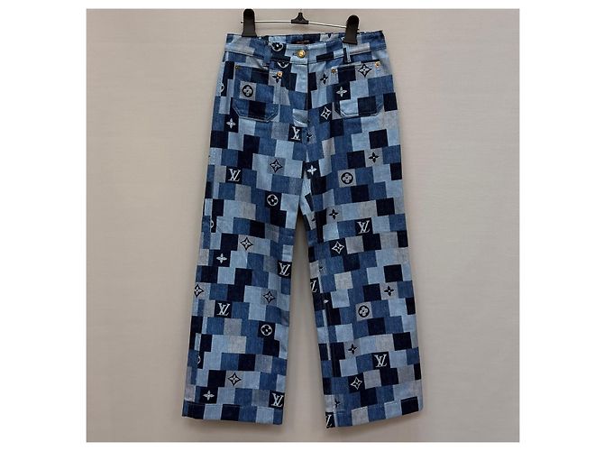 Louis Vuitton Pantalones skate de denim Multicolor - vista 2