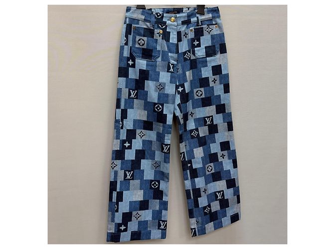 Louis Vuitton Pantalones skate de denim Multicolor - vista 3