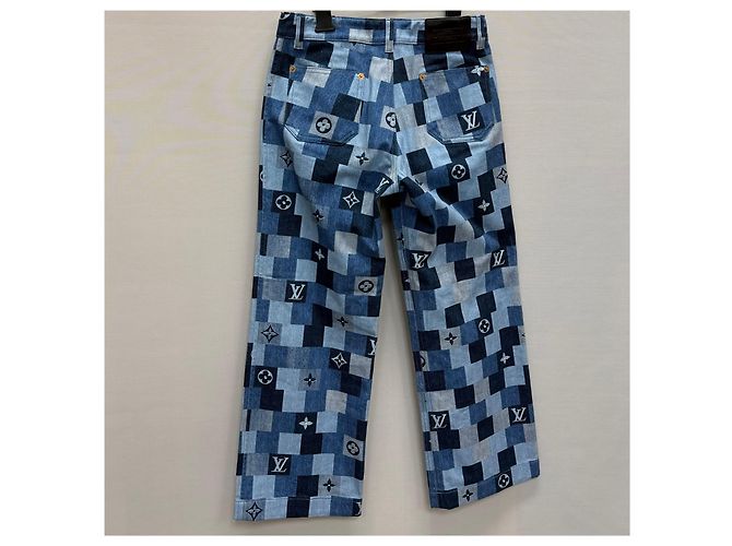 Louis Vuitton Pantalones skate de denim Multicolor - vista 7