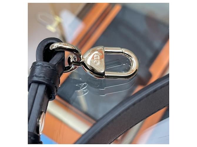 Lady Dior Small Nero con Hardware Oro - vista 12