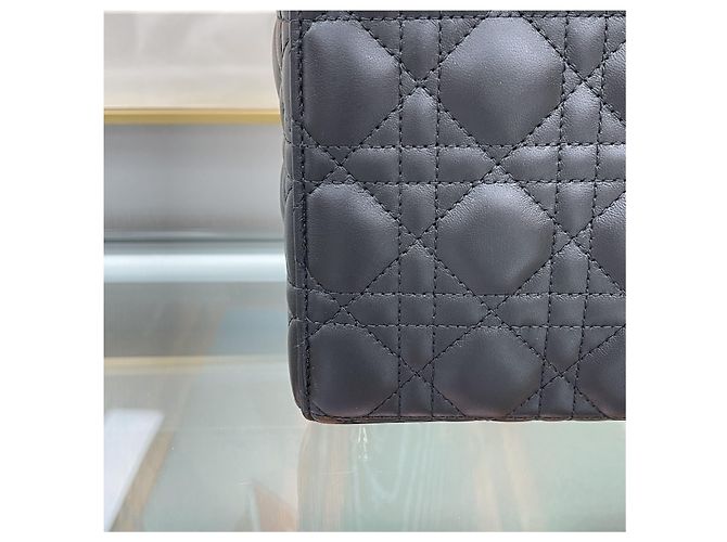 Lady Dior Small Nero con Hardware Oro - vista 5