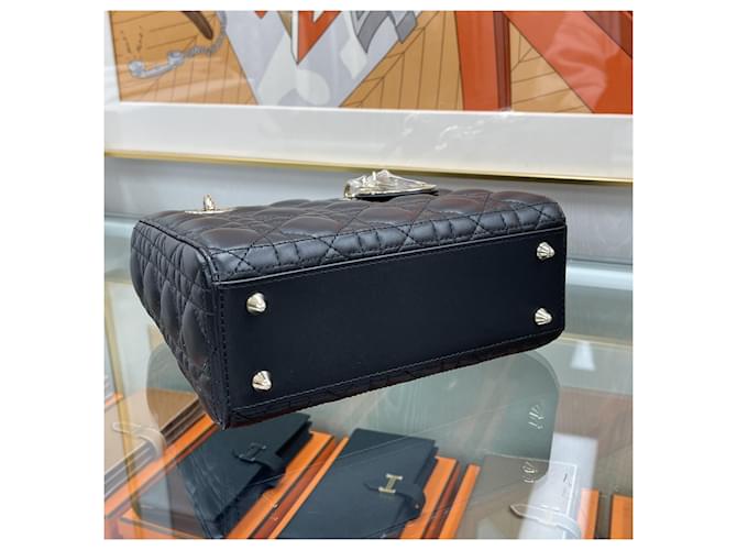 Lady Dior Small Nero con Hardware Oro - vista 8