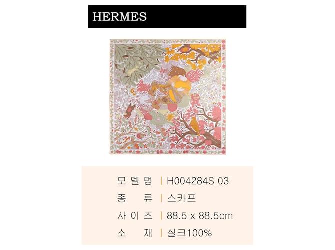 Hermès Schal Dans les Bras de Selene Mehrfarben - Ansicht 3