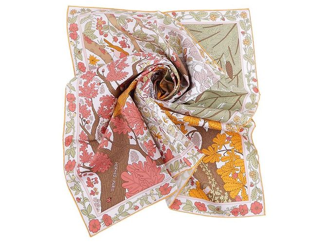 Hermès Schal Dans les Bras de Selene Mehrfarben - Ansicht 9