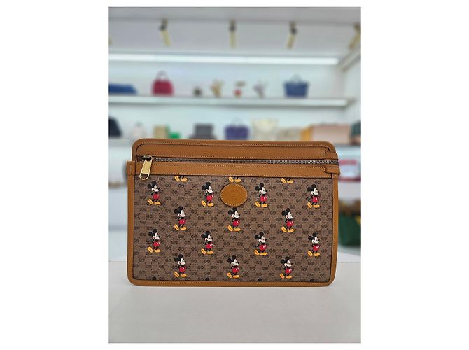 Gucci Bolso de mano Castaño - vista 9