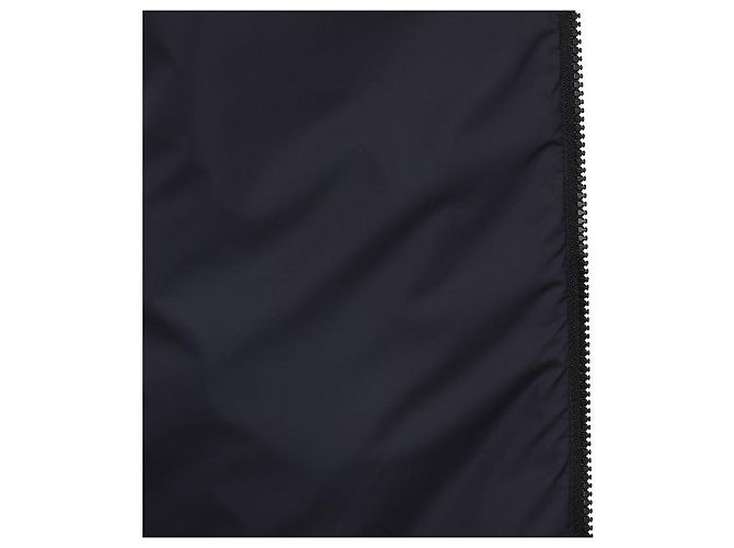 Moncler Cardigan de algodão acolchoado com fecho de correr Azul - vista 11