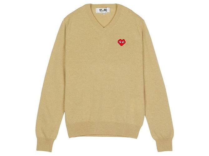 Comme Des Garcons Invader Pixel Weave Knit AZ Golden - Ansicht 2