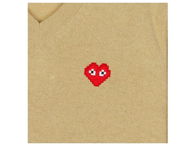 Comme Des Garcons Invader Pixel Weave Knit AZ Golden - Ansicht 5