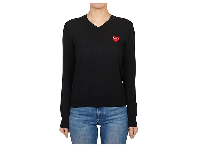 Comme Des Garcons Strickware für Damen Red Heart AZ Blau - Ansicht 2