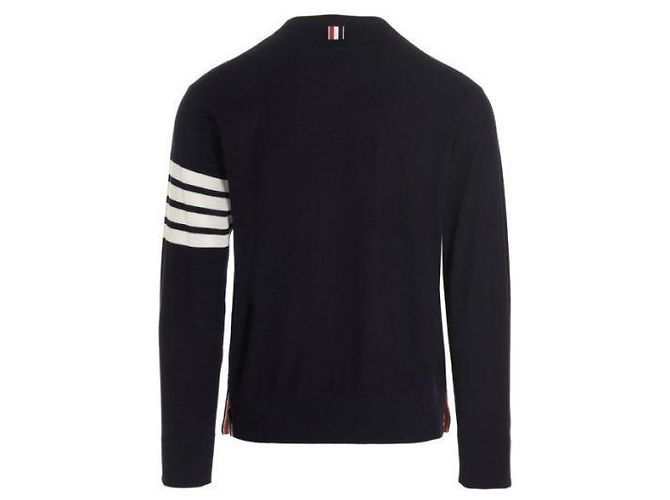 Thom Browne Fine Merino Wool Pullover Knit - view 4