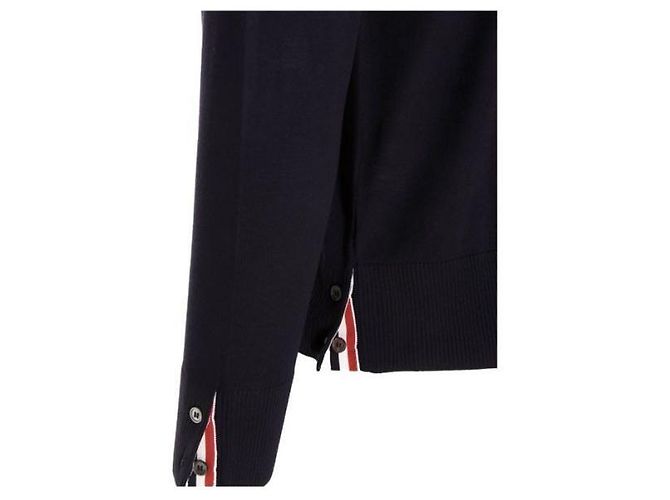 Thom Browne Fine Merino Wool Pullover Knit - view 6