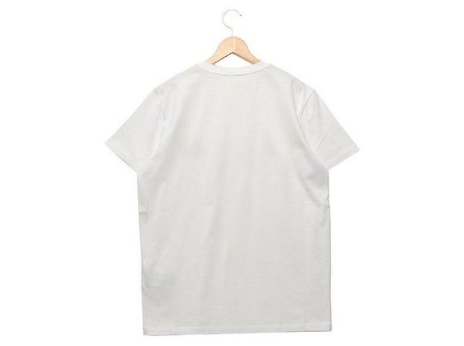 Moncler Baumwoll-T-Shirt mit doppeltem Logo-Patch - Ansicht 4