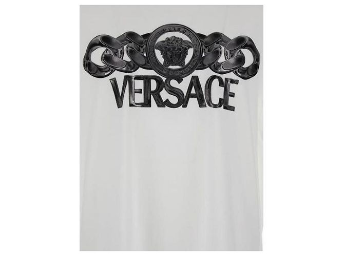 Medusa Versace Camiseta On Chain - vista 5