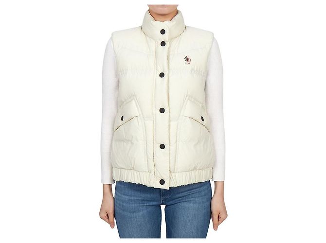 Chaleco de plumón para mujer Moncler Grenoble Base Negro - vista 2