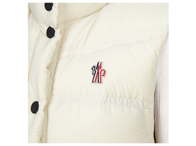 Chaleco de plumón para mujer Moncler Grenoble Base Negro - vista 7