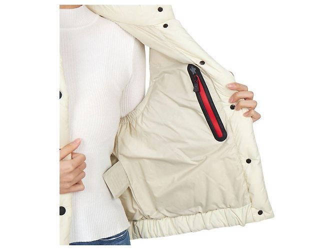 Chaleco de plumón para mujer Moncler Grenoble Base Negro - vista 9