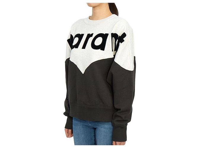 Isabel Marant Sudadera de forro polar Houston para mujer Negro - vista 3