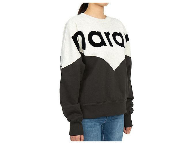 Isabel Marant Sudadera de forro polar Houston para mujer Negro - vista 4