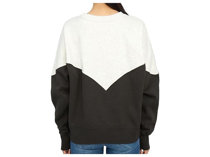 Isabel Marant Sudadera de forro polar Houston para mujer Negro - vista 5