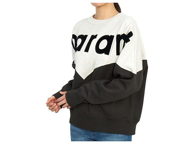 Isabel Marant Sudadera de forro polar Houston para mujer Negro - vista 6