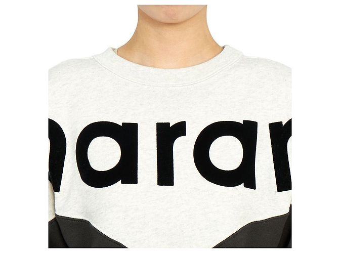 Isabel Marant Sudadera de forro polar Houston para mujer Negro - vista 7