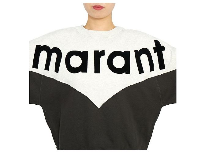 Isabel Marant Sudadera de forro polar Houston para mujer Negro - vista 9