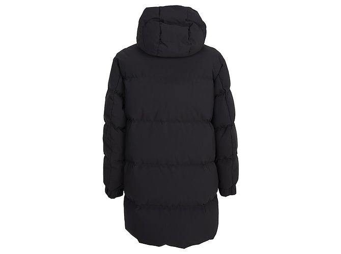Moncler Abio Men Long Down Jacket Black - view 4