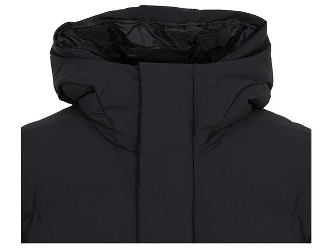 Moncler Abio Men Long Down Jacket Black - view 5
